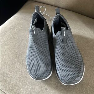 Skechers Gray Slip-On Sneakers NWT